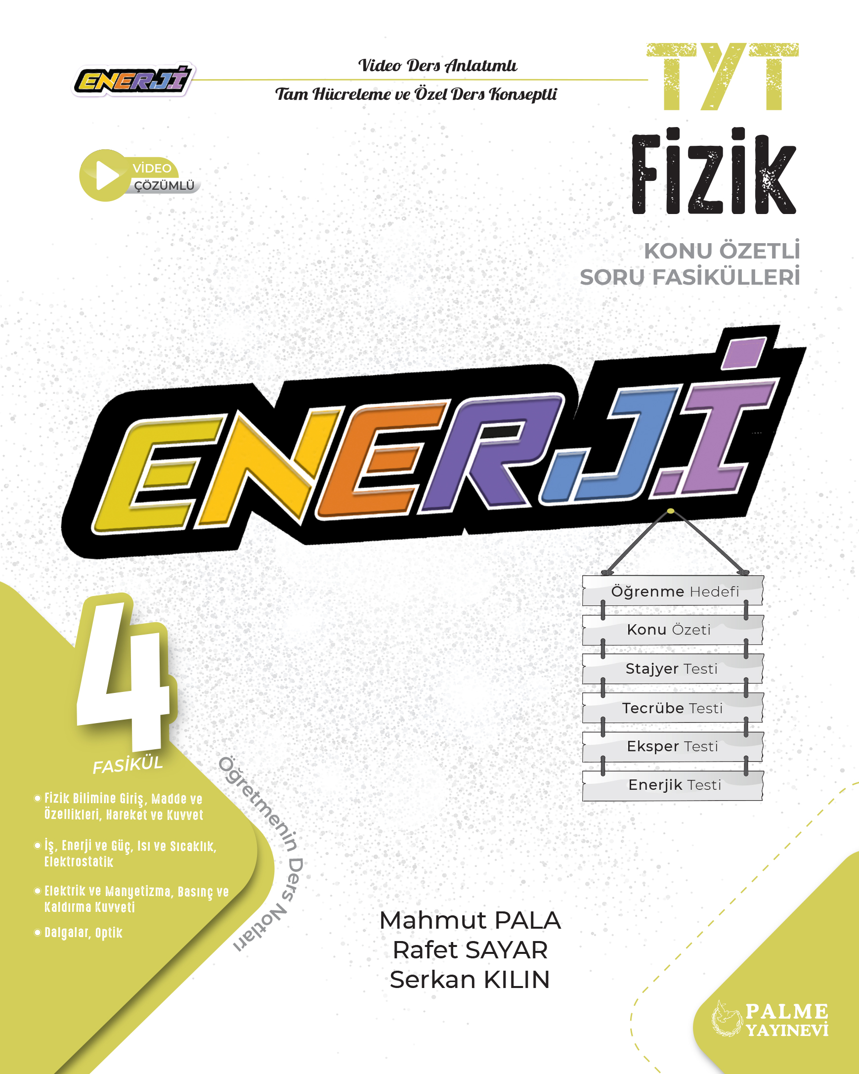 TYT Enerji Fizik Konu Anlatımlı Soru Fasikülü kapak görseli